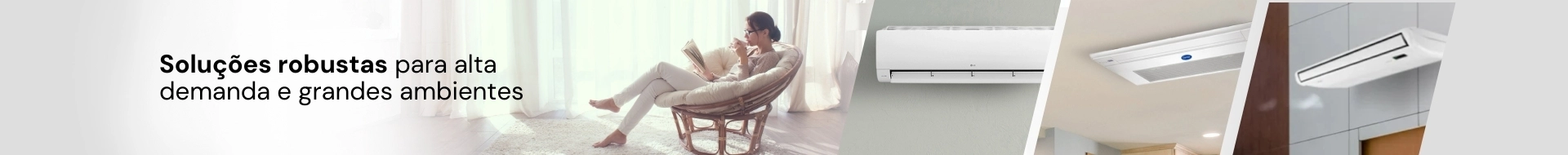 Para grandes ambientes