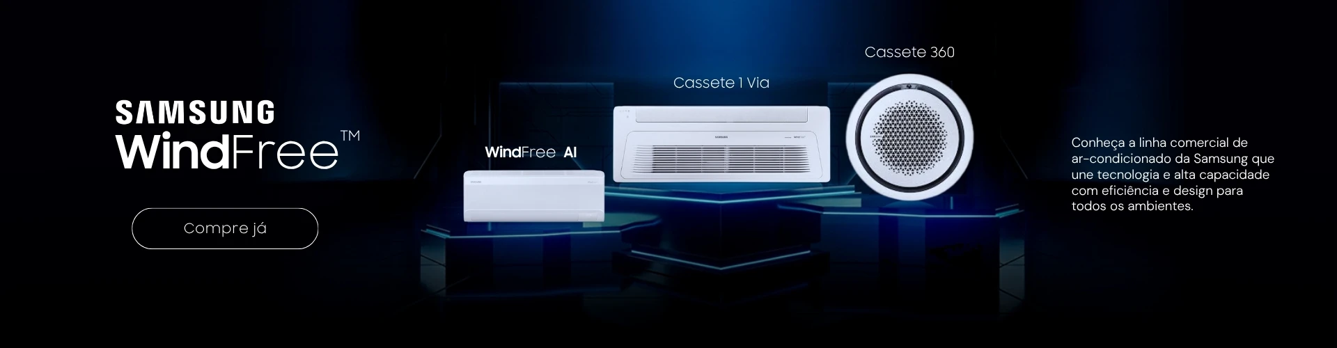 Ar-condicionado Samsung em oferta!