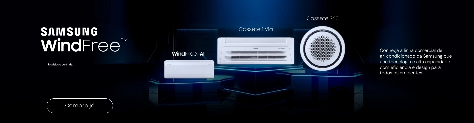 Ar-condicionado Samsung em oferta!