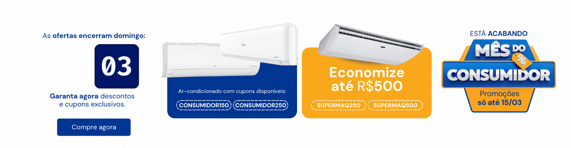 Cupom de desconto em climatização!