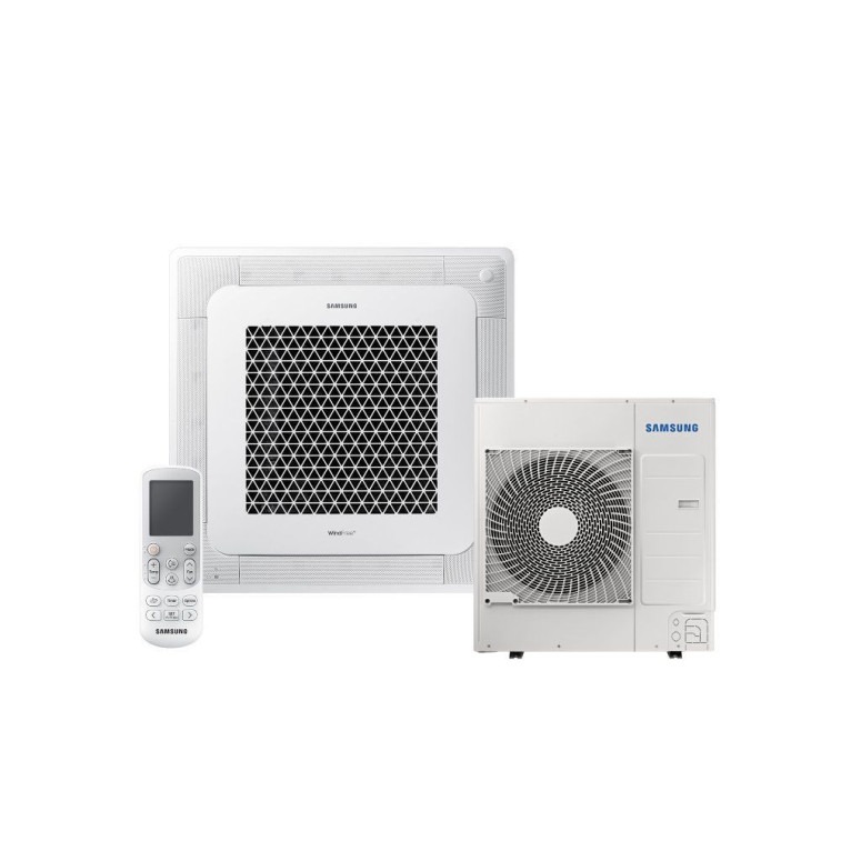 Imagem do produto Ar Condicionado Split Cassete 4 Vias Samsung Wind Free 36000 BTUs Quente e Frio Inverter 220V R410A (AC036DXADKG/AZ) Imagem do produto Ar Condicionado Split Cassete 4 Vias Samsung Wind Free 36000 BTUs Quente e Frio Inverter 220V R410A (AC036DXADKG/AZ)