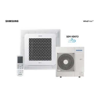 Ar Condicionado Split Cassete 4 Vias Samsung Wind Free 36000 BTUs Quente e Frio Inverter 220V R410A (AC036DXADKG/AZ) Ar Condicionado Split Cassete 4 Vias Samsung Wind Free 36000 BTUs Quente e Frio Inverter 220V R410A (AC036DXADKG/AZ)