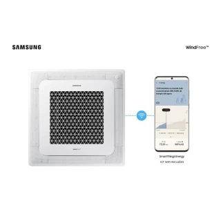 Ar Condicionado Split Cassete 4 Vias Samsung Wind Free 36000 BTUs Quente e Frio Inverter 220V R410A (AC036DXADKG/AZ) Ar Condicionado Split Cassete 4 Vias Samsung Wind Free 36000 BTUs Quente e Frio Inverter 220V R410A (AC036DXADKG/AZ)