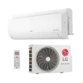 Ar Condicionado Multi Split LG Dual Inverter Voice 16000 BTUS 2x Evap 9000 Frio 220V Ar Condicionado Multi Split LG Dual Inverter Voice 16000 BTUS 2x Evap 9000 Frio 220V