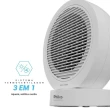 Aquecedor Philco Sistema Termo Ventilador 3 em 1 PAQ2100A 1500W com Oscilação Branco 110V