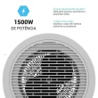 Aquecedor Philco Sistema Termo Ventilador 3 em 1 PAQ2100A 2000W com Oscilação Branco 220V