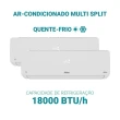 Ar Condicionado Bi Split Inverter Philco 18000 BTUs (2X9000) Quente e Frio 220V PAC18QV