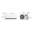Ar Condicionado LG Dual Inverter AI Air 12000 BTUs Quente e Frio 220V S3-W120AKH0