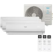 Ar Condicionado Tri Split Elgin Inverter 27000 (2X9000 + 1X12000) Quente Frio 220V (MTQE27C2CB)