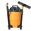 Aspirador de Pó e Água Profissional GTW 20 1600W 20L Amarelo e Preto 220V
