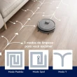 Aspirador Robô Electrolux ERB80 150W Wi-Fi Mapeamento Laser Cinza 220V
