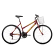 Bicicleta Urbana Foxer Maori FX26M2R Aro 26 Aço 21 Marchas V-Brake Vermelho