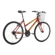 Bicicleta Urbana Foxer Maori FX26M2R Aro 26 Aço 21 Marchas V-Brake Vermelho