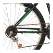 BICICLETA POLIMET MTB POLI PODIUM QUADRO 17 ARO 26 PRETO/VERDE 18 VELOCIDADES - (7700)