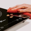 Cooktop por Indução Fischer 26884-59096 1 Boca Mesa Vitrocerâmica com Painel Digital Touch Preto