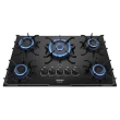 Cooktop a Gás ITATIAIA Itamaster 3700000343 5 Bocas Vidro Temperado com Acendimento Automático Preto