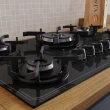 Cooktop a Gás ITATIAIA Itamaster 3700000343 5 Bocas Vidro Temperado com Acendimento Automático Preto