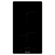 Cooktop Itatiaia Midi 2 Bocas Vidro Preto Indução 220V CIMID2002
