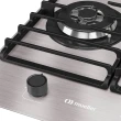 Cooktop a Gás MUELLER MCG5BL 5 Bocas Alumínio com Tripla Chama e Grade Dupla Prata Bivolt