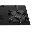 Cooktop a Gás MUELLER 601270003 5 Bocas Vidro Temperado Tripla Chama com Acendimento Automático
