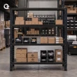 Estante de Aço Industrial Preta Gallant 200kg 2,00m x 2,00m x 0,60m (GPR39ALCMA-PT)
