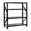 Estante de Aço Industrial Preta Gallant 200kg 2,00m x 2,00m x 0,60m (GPR39ALCMA-PT)