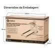 Esteira Ergométrica Elétrica Gallant Elite Pro 4,5hp 20km/H 160kg 220V (GEE15E45A-220PT)