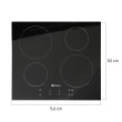 Tampo de Vidro Vitrocerâmico para Cooktop de Indução Gallant 4 Bocas – Preto (Reposição Original)