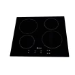 Tampo de Vidro Vitrocerâmico para Cooktop de Indução Gallant 4 Bocas – Preto (Reposição Original)