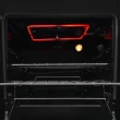 Fogão Fischer Gran Cheff De Embutir 4 Bocas Silver Mesa De Vidro Preto 127V