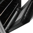 Fogão Fischer Gran Cheff De Embutir 4 Bocas Silver Mesa De Vidro Preto 220V