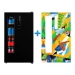 Kit Cervejeira Frost Free 82L Painel Touch LED com Ímã Personalizado Preta Midea MDRX150FGGDX01 110V