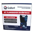 Kit Flangeador Excêntrico Gallant Com Catraca, Cortador, Escariador 1/4 A 3/4 - GLT808F