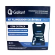 Kit Flangeador Excêntrico Pro Gallant Com Catraca, Cortador 1/4 A 3/4 E 6 A 19mm - GLT809A