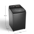 Lavadora De Roupas Brastemp Tira Manchas Advanced 13KG 220V Platinum BWK13A9