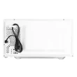 Micro-ondas de Bancada PMO28E 25L 1100W com Funções Tira Odor ECO Limpa Fácil Prata 110V