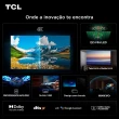 Smart TV 65'' TCL QD-Mini Led 144Hz Preto Bivolt