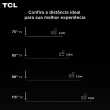 Smart TV 65'' TCL QD-Mini Led 144Hz Preto Bivolt
