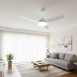 Ventilador de Teto Britânia 131W 3 Pás 3 Velocidades Branco Modelo Cancun BVT01B 220V