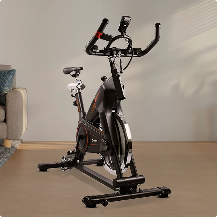 Foto da Bicicleta Spinning Gallant Elite X de lado