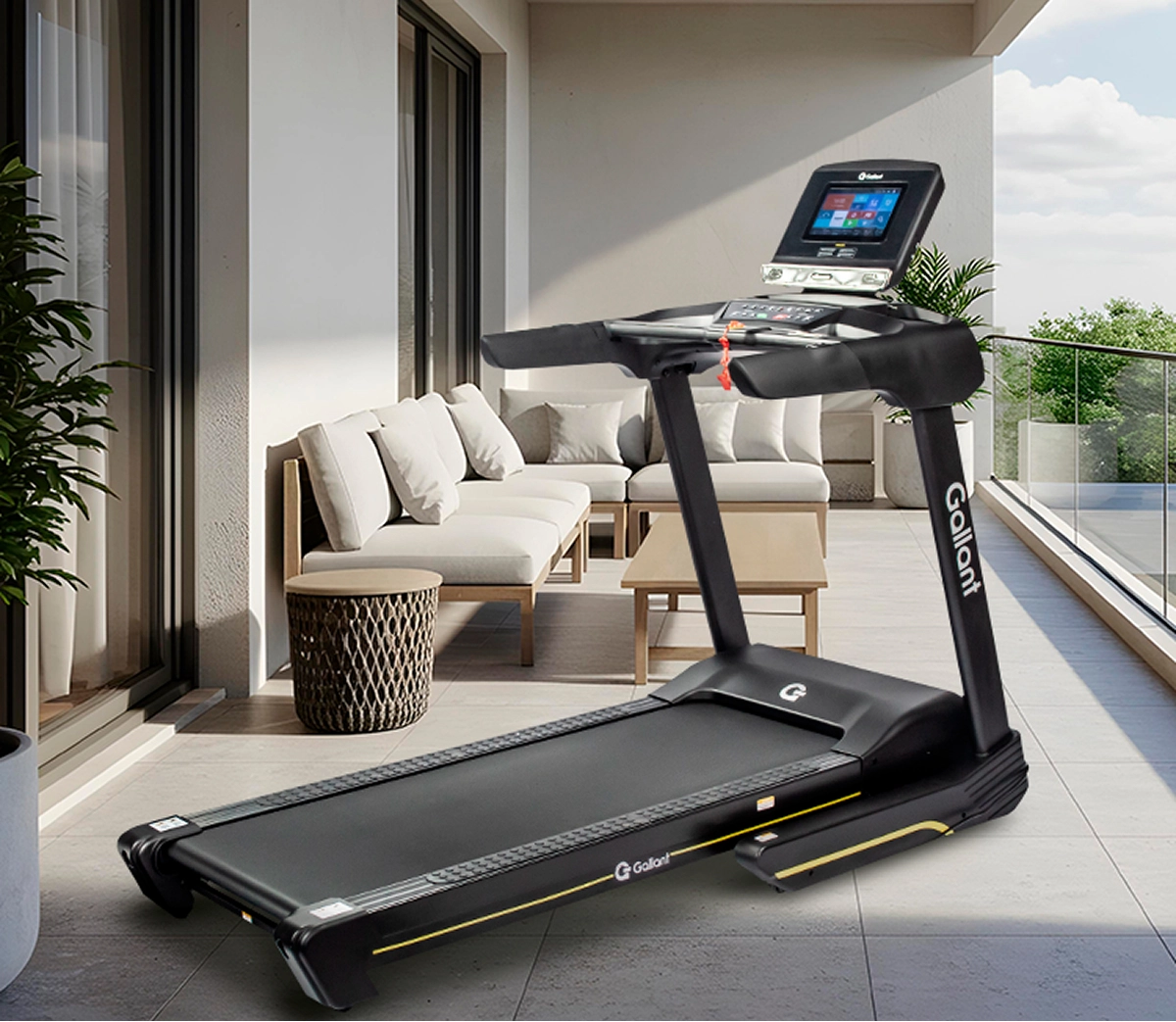 Imagem da esteira Ergométrica Gallant para direita